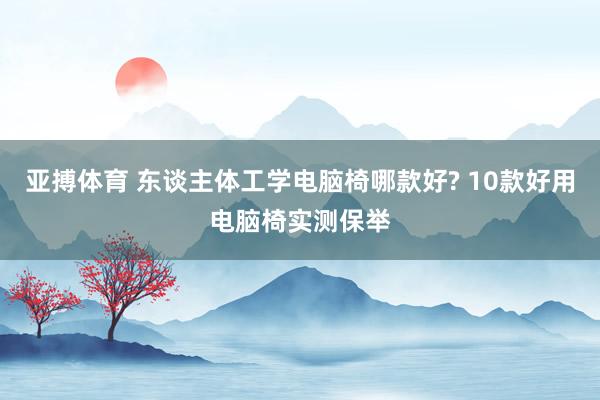 亚搏体育 东谈主体工学电脑椅哪款好? 10款好用电脑椅实测保举